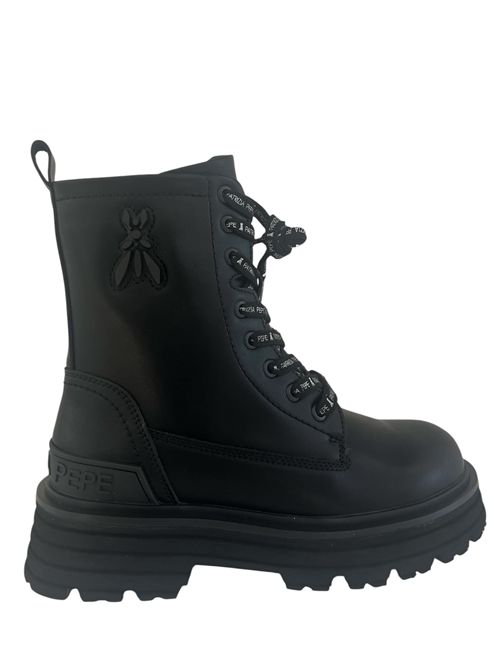 Stivali logo PATRIZIA PEPE | PJ978.01NERO